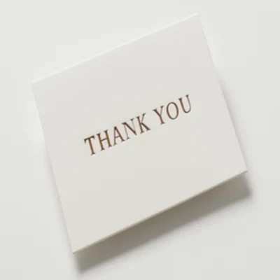 e-ticaret Teşekkür Kartı