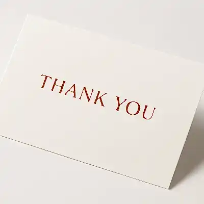 e-ticaret Teşekkür Kartı