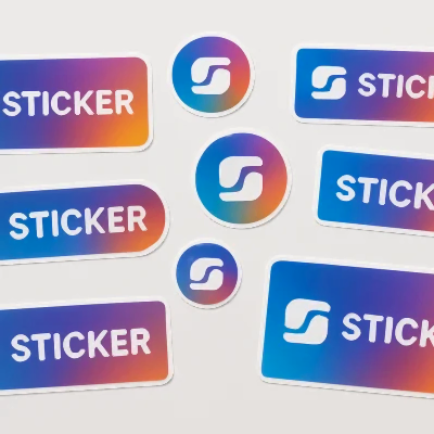 Logo ve Marka Sticker Seti