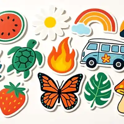 Sticker Çıkartma Yapışkanlı Kağıt Baskısı ve Kesimi