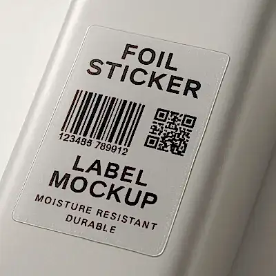 Ürün Etiketi Folyo Sticker